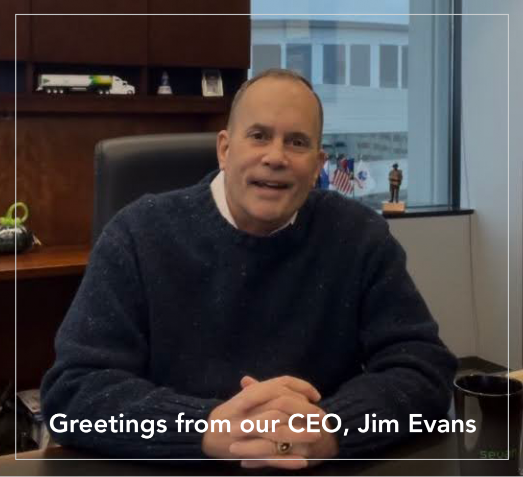 2020 December Greetings from Our CEO Jim Evans BLOG
