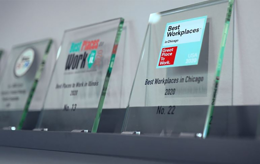 Sevan Awards Wall Sevan Solutions in the News. Sevan as one of the best workplaces in 2020